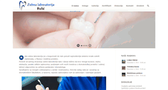 Desktop Screenshot of dentallabbulic.com